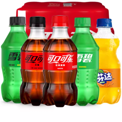 可口可乐 小瓶迷你装碳酸饮料