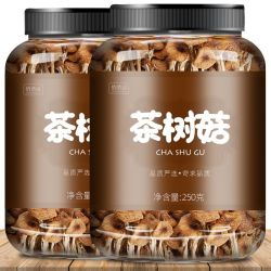 悄悄话 茶树菇干货 100g*3+30g*2
