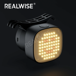 REALWISE 自行车灯 智能感应尾灯 公路夜骑行表情刹车灯 山地车 airtag