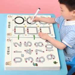 2-6岁幼儿控笔训练卡儿童可擦运笔字帖手部训练器专注力益智玩具