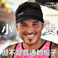 HALO 户外运动跑步健身防晒速干吸汗透气导汗空顶帽