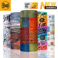 BUFF 原创酷爽传承薄款防晒魔术头巾运动脖套无缝面罩户外速干护脸