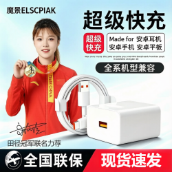 雄晟 适用华为安卓OPPO一加VIVO超级快充50Mate40荣耀nova8p