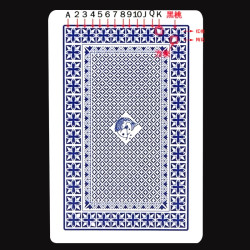 钓鱼 8068 魔术扑克牌 加厚耐打背面花色辨认牌 适合近景表演变魔术