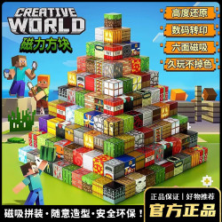 磁力方块磁铁磁吸益智拼装玩具