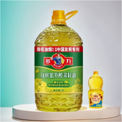 多力 低芥酸菜籽油5L+238ml葵花籽油