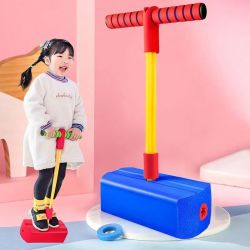 橘子派 儿童跳跳杆 青蛙跳弹玩具 幼儿园小学生平衡训练