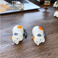 创意发条小猫可动手办玩具解压摆件礼物