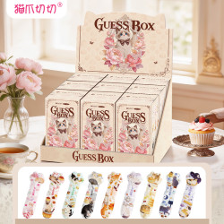 猫爪切切 猫爪刀 猜猜盒 拆快递 手办盲盒开箱 拆卡礼物 复古甜品新品
