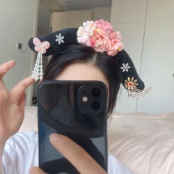 宫廷格格 女孩汉服头饰发箍