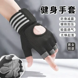 健身手套 男女款 哑铃撸铁引体向上吸汗透气防滑防起茧耐磨训练手套