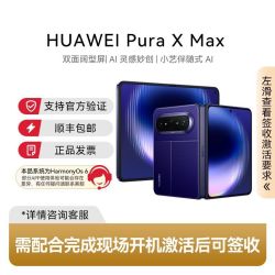 华为 Pura X Max双面阔型屏AI灵感妙创12+256