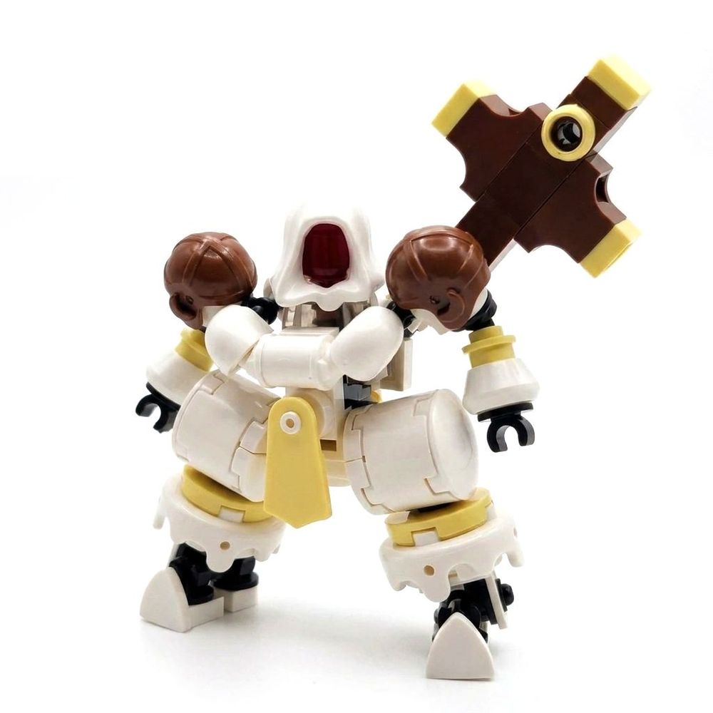Onebrick OB-1003 教廷牧师 发光小机甲