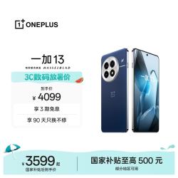 一加 13 16GB+512GB 蓝调时刻 oppo  高通骁龙®8至尊版 6000mAh 冰川电池 智能AI游戏5G手机