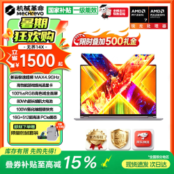 机械革命 锐龙R7H独显级游戏全能本 笔记本电脑 锐龙R7 H255 16G 512G 高色域