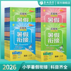 《实验班提优训练·暑假衔接》（年级/科目/版本任选）