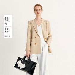Meilleur moment MM麦檬冰丝西装外套女
