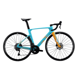 瑞豹 2024SPARK SPORT公路车自行车公路车公路自行车成人公路车 邦迪蓝橙 105 线拉碟刹 M|身高173-183cm