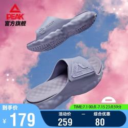 匹克 态极云 男子运动拖鞋 ET23027L 马丁灰 42