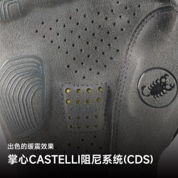 castelli 骑行手套 男公路车山地车手套 4525022 防滑减震