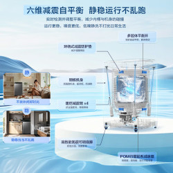 海尔 XQB80-Z10D0 波轮洗衣机 8kg 博卡灰