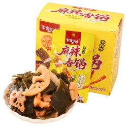 麻辣香锅开袋即食海带莲藕竹笋秘制休闲解馋零食香辣爽口零食别走