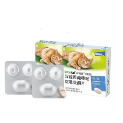 拜宠清 猫用体内驱虫4粒/盒