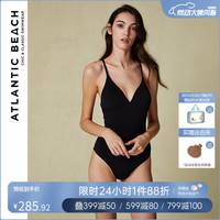 泡温泉度假连体泳衣 女遮肚显瘦性感吊带辣妹泳装
