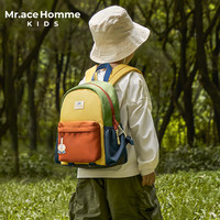 Mr.ace Homme KIDS户外亲子出游双肩包宝宝小学生书包男女童轻便背包 香甜哈密瓜M码