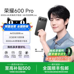 荣耀 600 Pro手机4K闪光微单Live 2亿超清大底影像8000mAh青海湖大电池-200