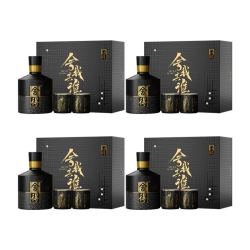 舍得 智慧舍得 名人版小酒 52%vol 浓香型 100ml*4瓶 礼盒装