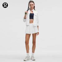 lululemon 丨RePleat 女士风琴褶高腰网球裙 LW8AKVS 白色