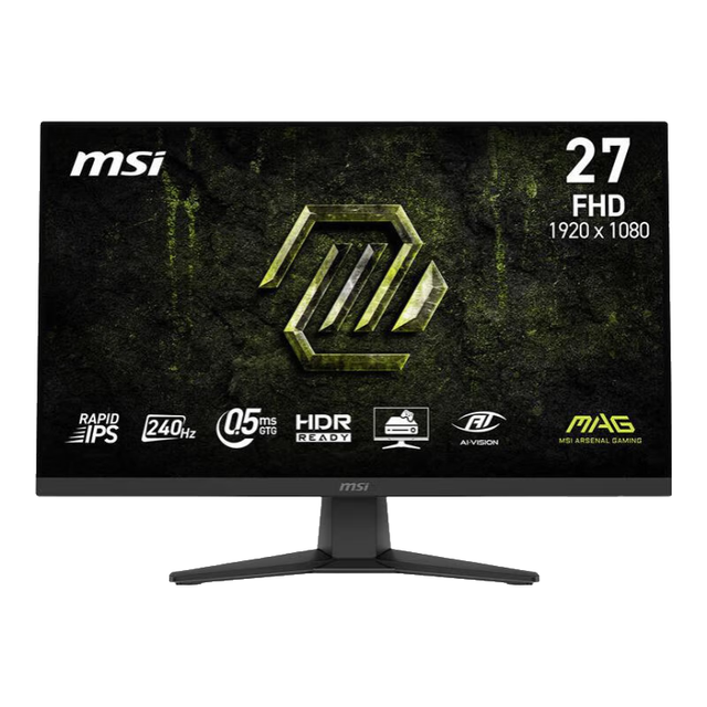 微星 MAG 272F X24 240Hz Fast IPS 27英寸 黑色 显示器