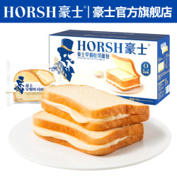 豪士 早餐吐司面包 460g 整箱代餐零食