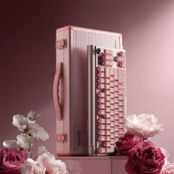 CHERRY MX8.3繁花铝坨坨花瓣轴无线三模机械键盘游戏