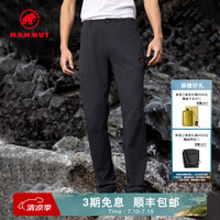 MAMMUT 防泼水 男士软壳裤 黑色