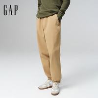 Gap 男装斜纹棉松紧腰束脚休闲裤 美版737898