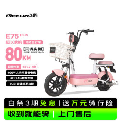 飞鸽 E75Plus 电动自行车 2026款 48V21Ah