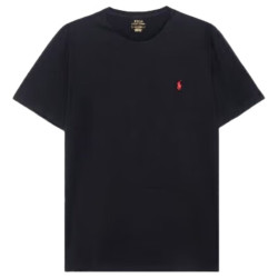 RALPH LAUREN Polo Ralph Lauren拉夫劳伦夏季轻奢高级运动潮流男短袖t恤710707087黑XL经典版