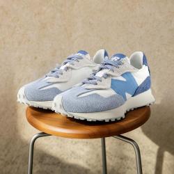 new balance NB官方23新款男鞋女鞋327系列舒适百搭复古休闲鞋 灰色/灰紫色 U327WCA 36(脚长22cm)-京东