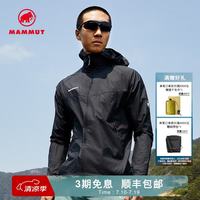 MAMMUT Convey Wb Hooded 男子运动夹克 1012-00530 黑色 L