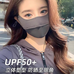 护眼角冰丝防晒口罩