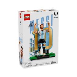 乐高 LEGO乐高Editions系列43015梅西-足球传奇男孩积木玩具收藏礼物