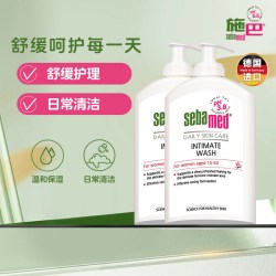 施巴 倍护女性护理清洁液日常清洗女生洗液400ml*2瓶