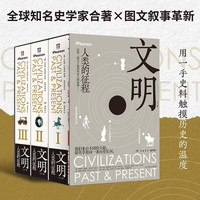 文明：人类的征程套装全3册 颠覆西方中心叙事的独特视角，真正的全球史观！