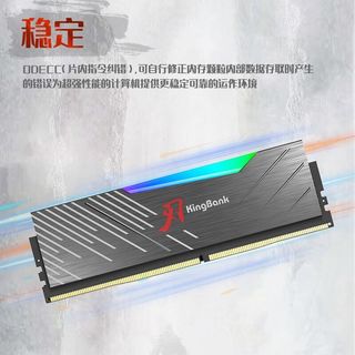 金百达 黑刃 DDR5 7200MHz 台式机内存条