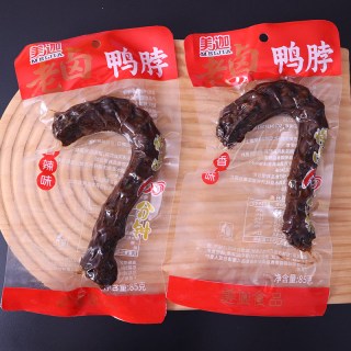 今日必买：卤香味老卤香辣味整根手撕卤鸭脖办公室休闲卤味零食
