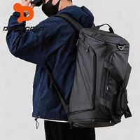 百亿补贴：DRYWORLD 男士大容量旅行双肩背包 独立鞋仓干湿分离防水收纳包