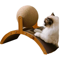 灵宠物语 瓦楞纸剑麻球猫抓板 中号