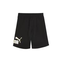 PUMA 宽松简约 黑色-金属色 S 运动短裙